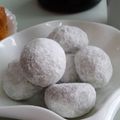 ツノたん's cooksnap of when they made ほろり☆抹茶スノーボール.