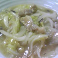 enrique's cooksnap of when they made 白菜消費！生姜風味、鶏と白菜の炒め煮.