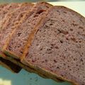 ジョンリークッカー's cooksnap of when they made ホームベーカリーde黒米食パン.