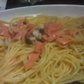 don0226's cooksnap of when they made サーモンのクリームパスタ.