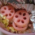 ありかん's cooksnap of when they made お弁当に♡お魚ソーセージのお好み焼き風.