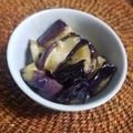 ふか谷's cooksnap of when they made お弁当の彩りに！茄子の中華風レンジ蒸し☆.