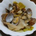 みとー's cooksnap of when they made アサリとレタスの酒蒸し.