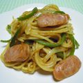 ゆうかりコアラ's cooksnap of when they made 手軽にカレーパスタ♬.