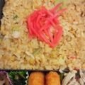 ぺんぺん号's cooksnap of when they made カニカマレタス炒飯.