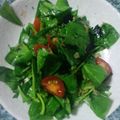 そう☆えい's cooksnap of when they made 小料理屋風～ほうれん草サラダ.