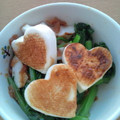 微豚々's cooksnap of when they made 小松菜と焼きはんぺんの梅和え.