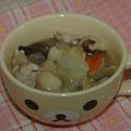 ahayas's cooksnap of when they made 八宝菜風あったかスープ♡.