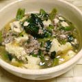 ちびぷりん's cooksnap of when they made 豆腐と野菜のひき肉あんかけスープ☆.