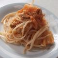 きらり流れ星's cooksnap of when they made 我が家で一番人気♪キムチいため.