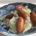 きらり流れ星's cooksnap of when they made キャベツとウインナーのコンソメ蒸し♪.