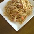 ひなさな３７'s cooksnap of when they made ✿うなぎのタレで焼きうどん✿.