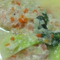 ミルク１８'s cooksnap of when they made ちんげん菜の豆乳クリーム煮.