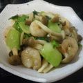 patisier's cooksnap of when they made チンゲンサイの炒め物.
