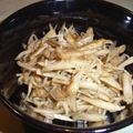 ゆずぽんの母's cooksnap of when they made ゴボウと白滝のきんぴら.