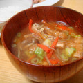 まきーころ's cooksnap of when they made お肉茹でたら☆我が家の定番お味噌汁.