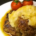 やんやんきなこ's cooksnap of when they made パパのハンバーグ【冷凍保存用】.