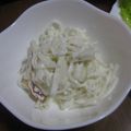 しおりんりく's cooksnap of when they made 大根オイマヨゴマサラダ.