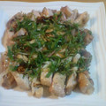 coyoyoc's cooksnap of when they made 一皿150円ジューシー焼き蒸し鶏.