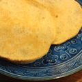 yhayas's cooksnap of when they made 米粉ときなことすりゴマのパンケーキ。.