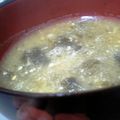 maruru-nn's cooksnap of when they made 地のりとトロロ昆布の味噌汁.