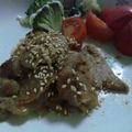 天音香風's cooksnap of when they made 豚ロースのごま味噌生姜焼き☆☆☆.
