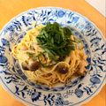 ☆mami's cooksnap of when they made たらこパスタ.