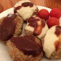 はるかぴーや's cooksnap of when they made ジューシー＆激ウマ★ホテル風ハンバーグ.