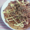 ☆七星☆'s cooksnap of when they made 中はふんわり！本格的関西風のお好み焼き.