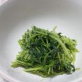 nihoi's cooksnap of when they made すぐ出来る　豆苗の炒め物.