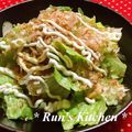 ＊runmama＊'s cooksnap of when they made レタスのおかかごまマヨぽんサラダ.