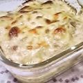 時花菜's cooksnap of when they made ポテト明太子グラタン.