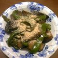 さっこっぷー's cooksnap of when they made 【主夫的】なすとピーマンの甘辛いため.