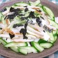 chokomi513's cooksnap of when they made 大根と竹輪のうまうまサラダ☆.