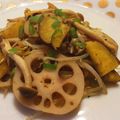 おりぼぶ's cooksnap of when they made ★もやしと蓮根の温サラダ★.