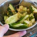 mahorou's cooksnap of when they made 居酒屋風☆やみつききゅうり.