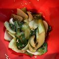 kei☆1121's cooksnap of when they made 青梗菜の中華風和え物.