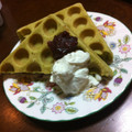 みんちろ★'s cooksnap of when they made 豆乳抹茶ワッフル♪♪.