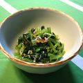 カナティーヌ's cooksnap of when they made 青菜としらすの梅和え.