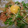 qみぃp's cooksnap of when they made 超簡単！ユッケ風かいわれキムチ.