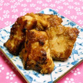 シャンプーハット's cooksnap of when they made 焼きそばソースで☆ささみのカレー揚げ.