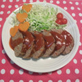 えみあこ's cooksnap of when they made ルクエでお手軽ミートローフ.