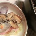 3mamakuma's cooksnap of when they made タジン鍋deあさりのワイン蒸し.