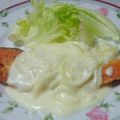 mayfair524's cooksnap of when they made 鮭のムニエル～オニオンクリームソース～.