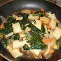 ムームーマン's cooksnap of when they made 小松菜と厚揚げの中華炒め煮.