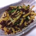 アンジェリーナ's cooksnap of when they made 下味不要！豚ひきでチンジャオロース風.
