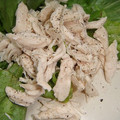 mokun's cooksnap of when they made 簡単！！ささみの酒蒸し！超便利！！.