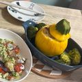 くすみ's cooksnap of when they made イタリア発簡単♪丸ズッキーニの肉詰め♪.