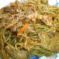 amorinママ's cooksnap of when they made パパが作る我が家のソース焼きそば♪♫♬.