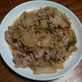 urh's cooksnap of when they made 白菜と豚肉のみそ炒め.